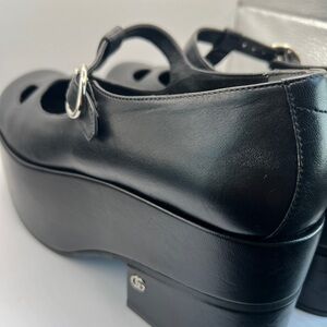 GUCCI Black Platform Mary Jane Shoes